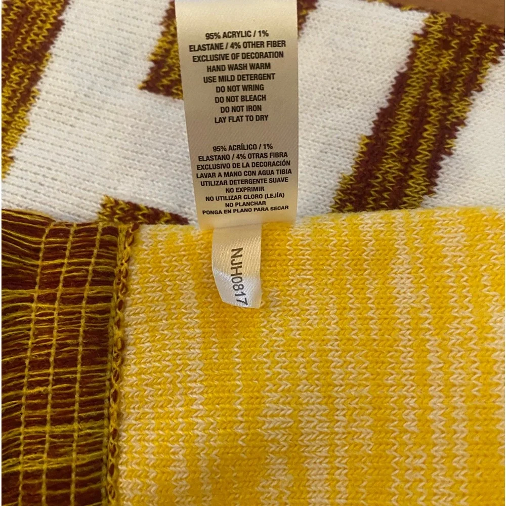 NBA Cleveland Cavaliers Scarf NWT Gold Wine Fringe Fan Gear OS